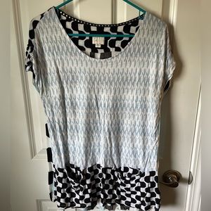 Anthropologie Patterned Top